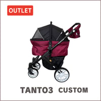 TANTO3 ピッコロカーネタント３カスタム アウトレット ブラック×ワインレッド 117