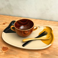 お子さまのお食事セット（三毛猫）