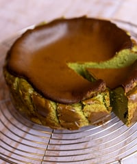低糖質 バスクチーズケーキ　濃厚宇治抹茶