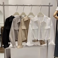 ツーポケットストリングシャツ