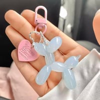 アクリルバルーンドッグキーリング
