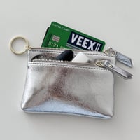 本革カードウォレットミニ財布