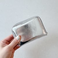 シルバーハードカードウォレット