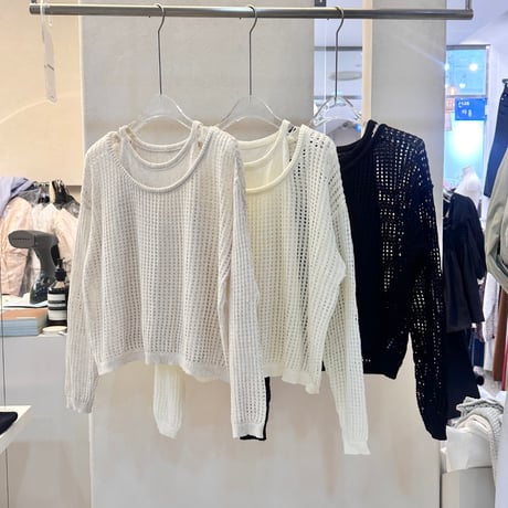 メッシュタンクトップセットアップ