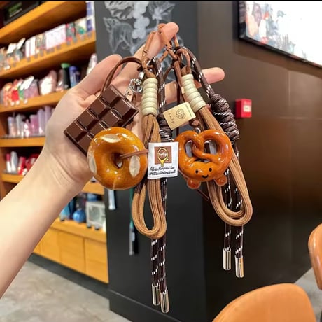 ベーカリーバッグチャーム