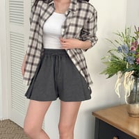 ヨナチェックシャツルーズフィット
