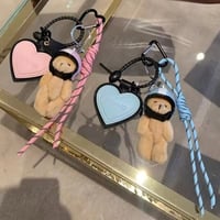 ヘルメットベアパラコードバッグチャーム