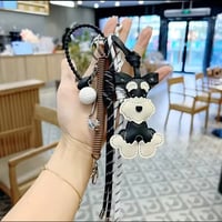 シュナウザースポーツバッグチャーム
