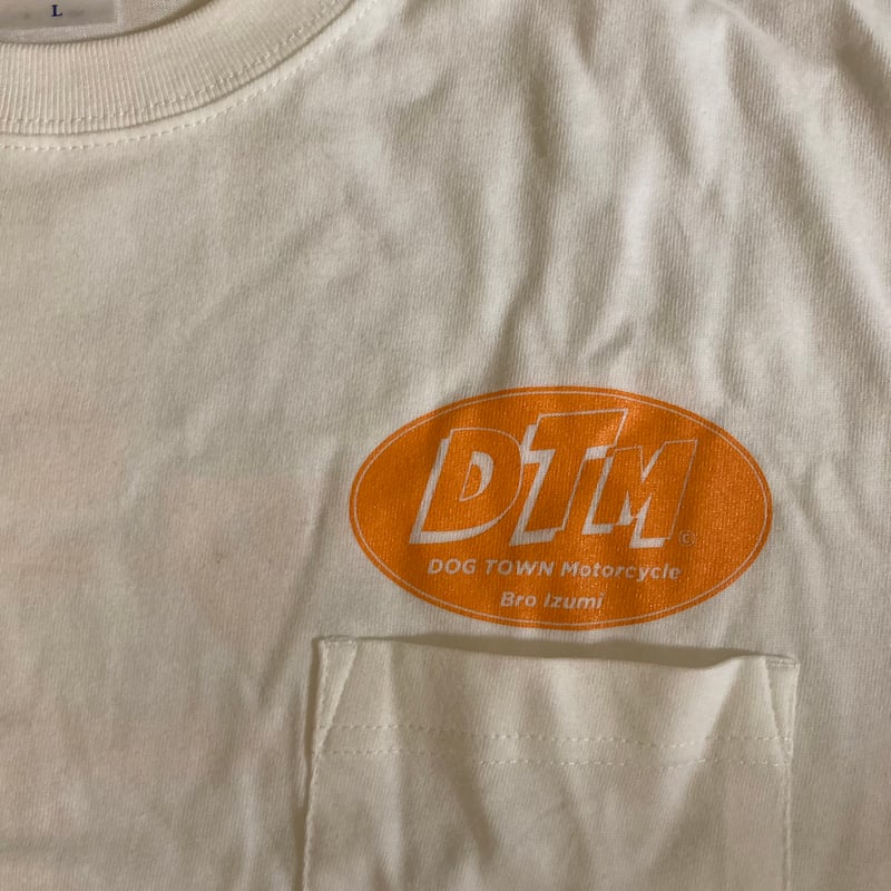 DOGTOWN Motorcycle Short-sleeve shirt White-Ora