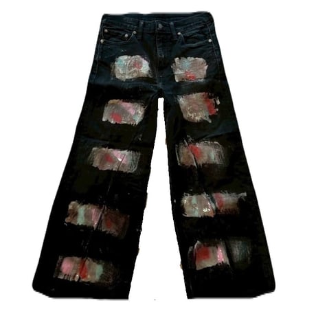 Remake Paint Wide Denim