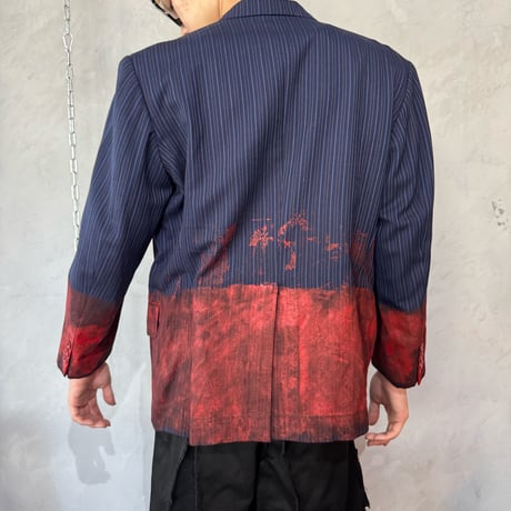 Paint Remake Stripe Jacket