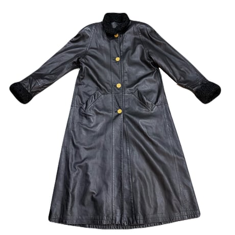 Sheep Leather Long Coat