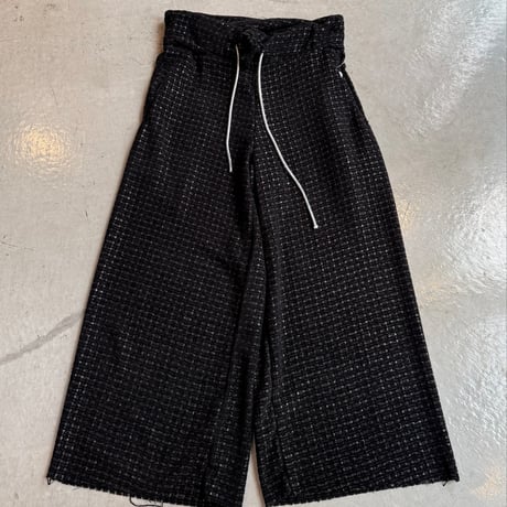 ORGN.original Tweed Wide Pants