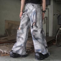 SHADOW WIDE REWORK DENIM