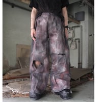 SMOKE WIDE PAINT REWORK DENIM
