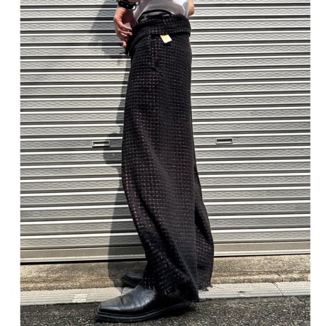 ORGN.original Tweed Wide Pants