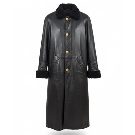 Sheep Leather Long Coat