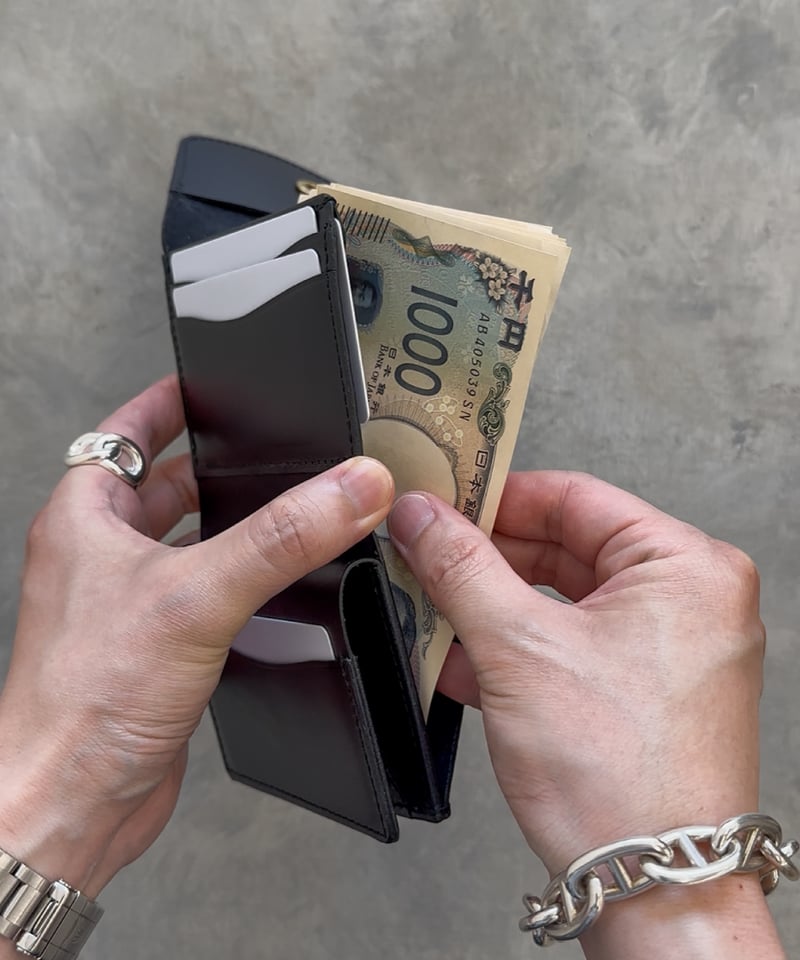 Serenity Mini Wallet / Black | Peace&Mark