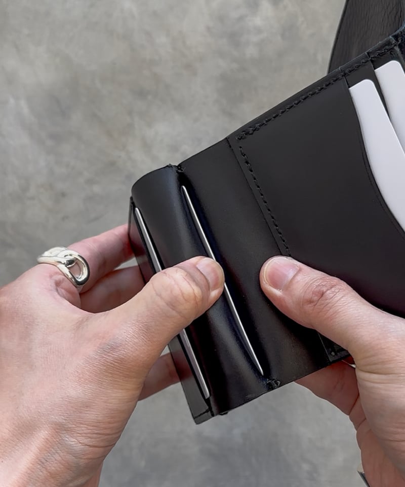 Serenity Mini Wallet / Black | Peace&Mark