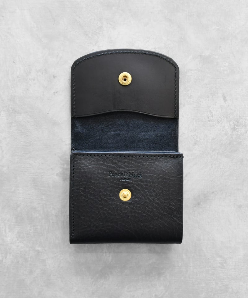 小物 peace&mark Serenity Mini Wallet / Black Serenity Mini Wallet / Black | Peace&Mark