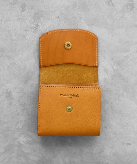 Serenity Mini Wallet / Amber Camel