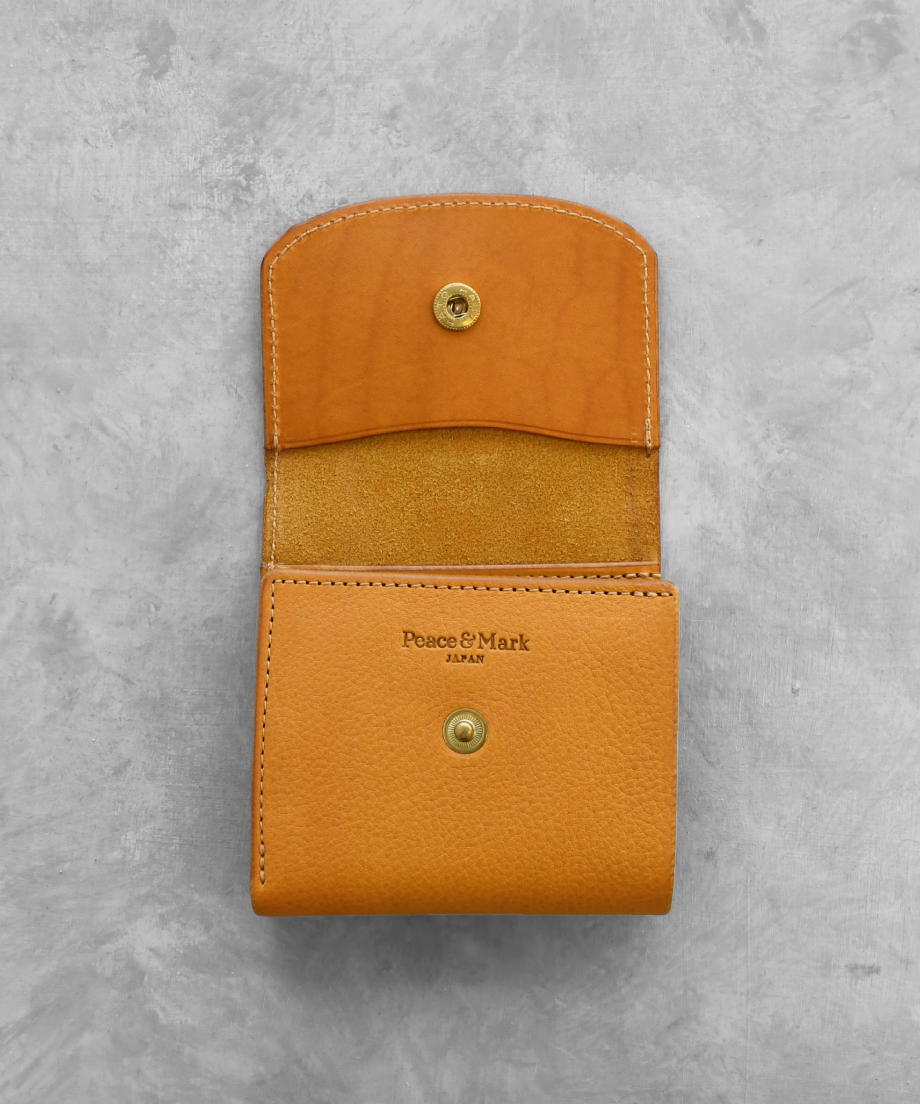 Serenity Mini Wallet / Amber Camel | Peace&Mark