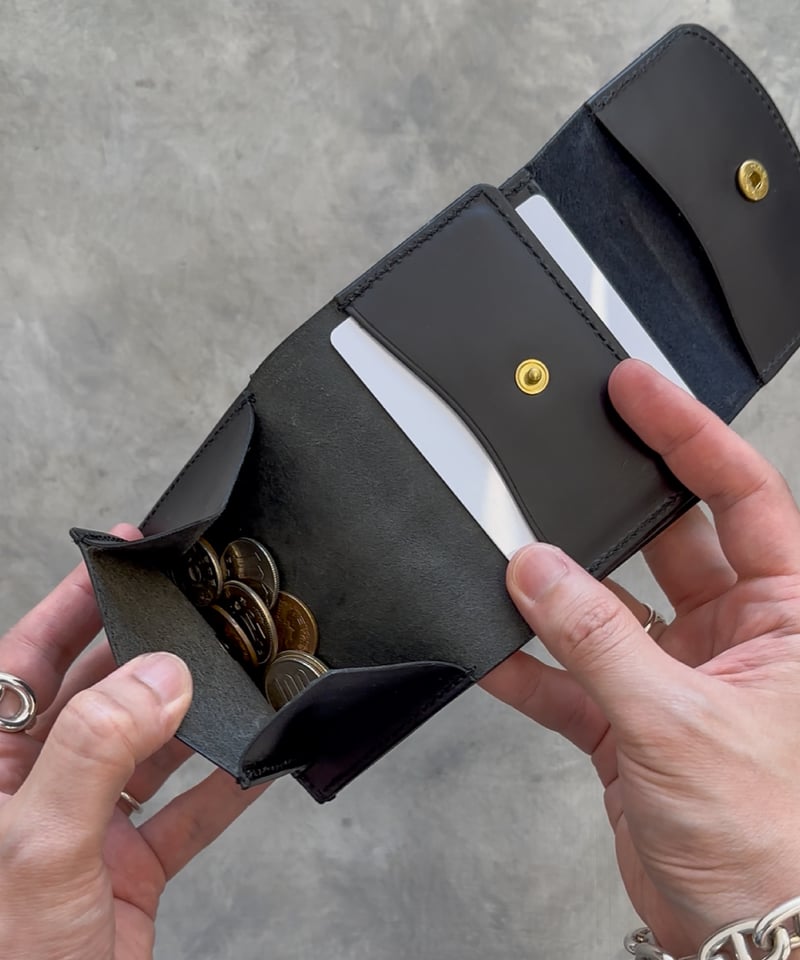 Serenity Mini Wallet / Black | Peace&Mark