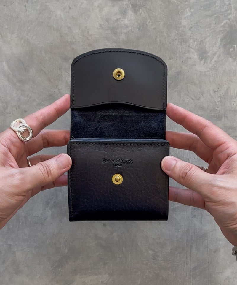 Serenity Mini Wallet / Black | Peace&Mark