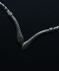 c.1970 Italy / スネークモチーフネックレス / Silver 925