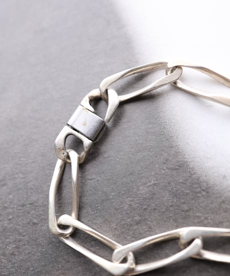 c.1960 France Maille Cheval Bracelet / Silver 800