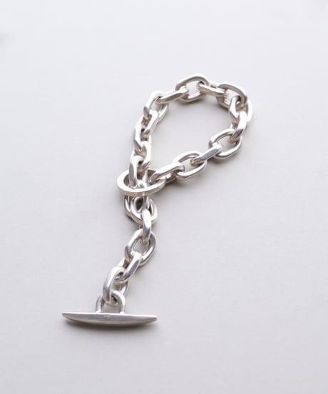 c.1960 Denmark Randers Sølvvarefabrik / Anchor Chain Bracelet / Sterling Silver