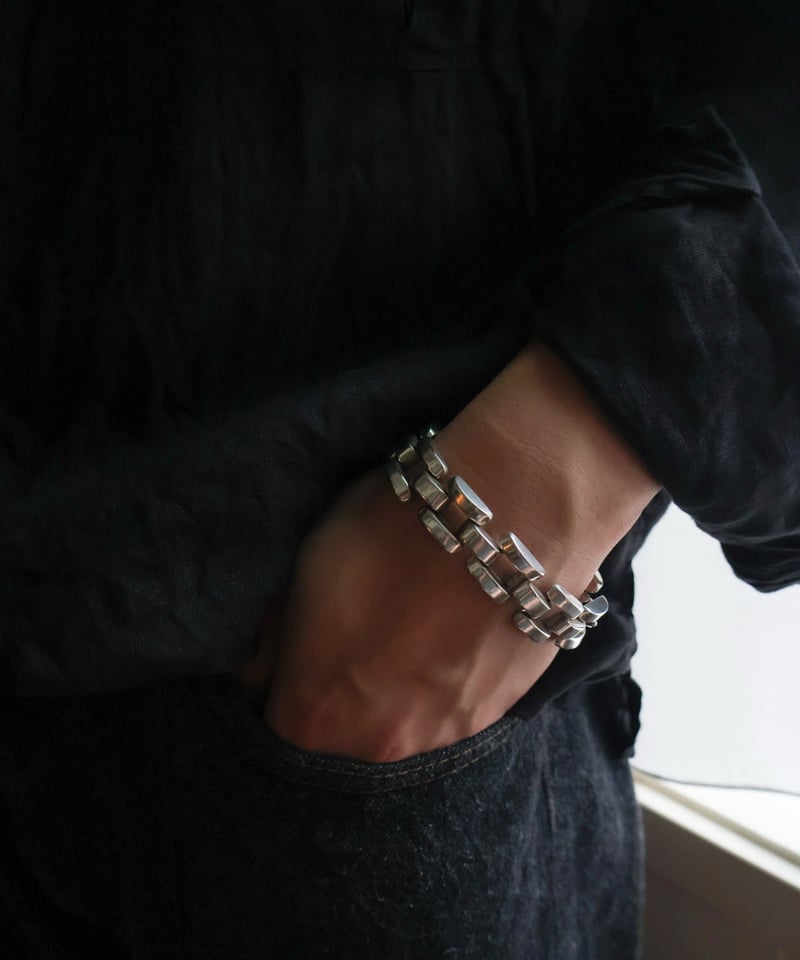 c.1940 Denmark / タンクブレスレット / Silver 900 | BLUE BOX