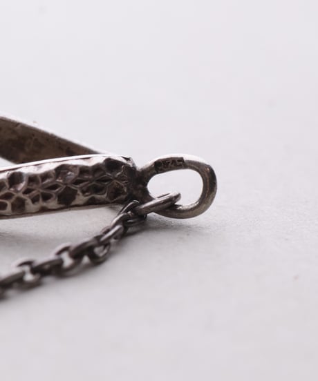 c.1930-40 Germany / Floral Twisted Link Bracelet / Silver 835