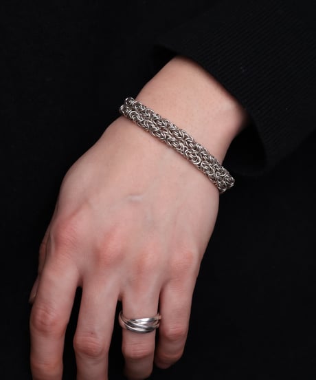 c.1980 Italy / Five-band  Ring / Silver 925