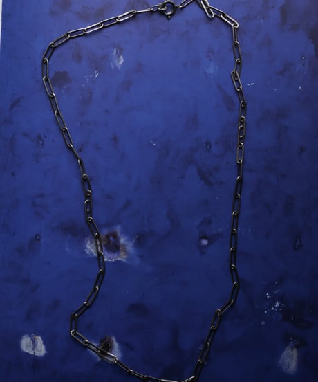 c.1950 Germany / レクタングル　チェーンネックレス / Silver 800