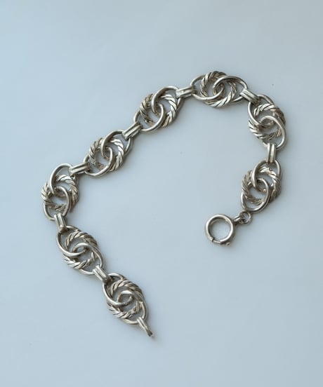 c.1945–1949 Czechoslovakia / / ロープモチーフ ブレスレット / Silver 835