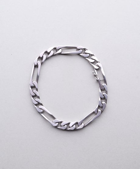 c.1950–60 France / Figaro Link Bracelet (Maille Cheval Style) / Silver
