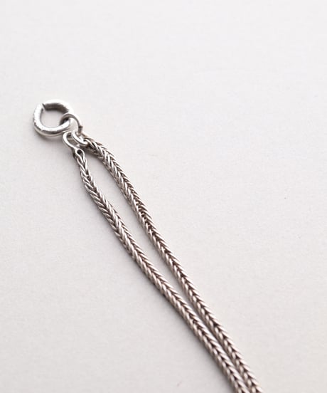 c.1890–1910 France / Watch Chain Bracelet / Silver 800