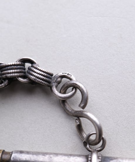 c.1870–1890 France Watch Chain Bracelet / Silver 800