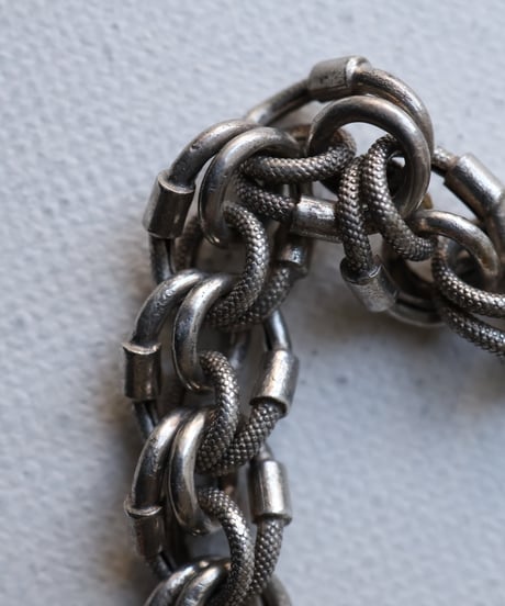 c.1920 France Paris / チェーンブレスレット / Silver 800