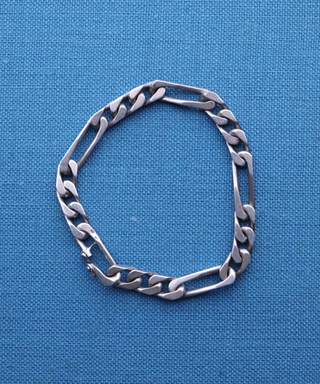 c.1950–60 France / Figaro Link Bracelet (Maille Cheval Style) / Silver