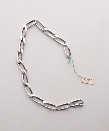 c.1960 France / Maille Cheval Link Bracelet / Silver 800 (Deadstock)