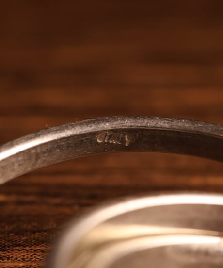 c.1980 Italy / Five-band  Ring / Silver 925