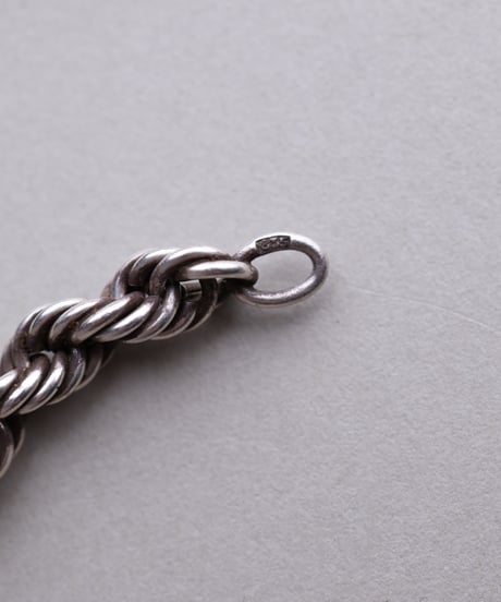 c.1920-40 Germany / Twist Chain Necklace / Silver 835