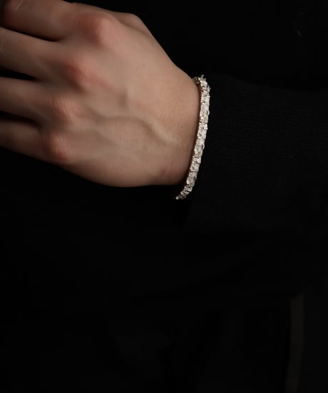 1988 Finland Organic Texture Bracelet / Silver 925