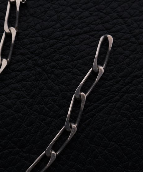 c.1970 France / Maille Cheval Link Chain Bracelet / Silver 925