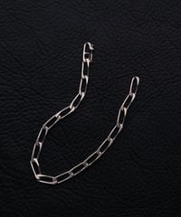 c.1970 France / Maille Cheval Link Chain Bracelet / Silver 925