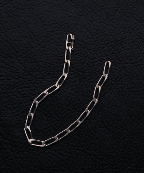 c.1970 France / Maille Cheval Link Chain Bracelet / Silver 925