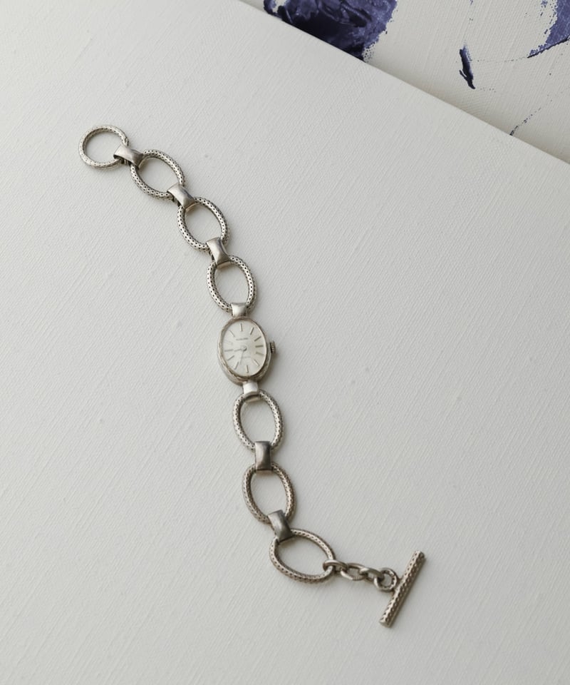 c.1950-60 France / AURORE / チェーンブレスレットウォッチ / Si