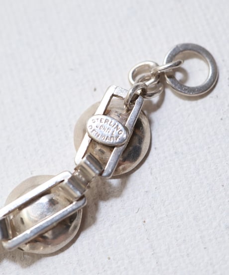 c1950 Denmark  / フラワーブレスレット / Sterling Silver 925 / John Lauritzen
